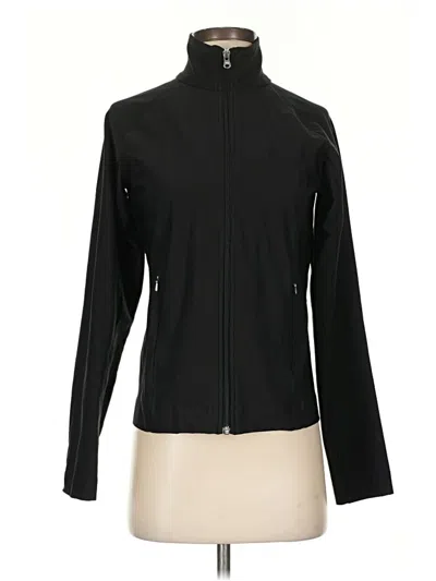 Pre-owned Lucy Track Jacket In Black