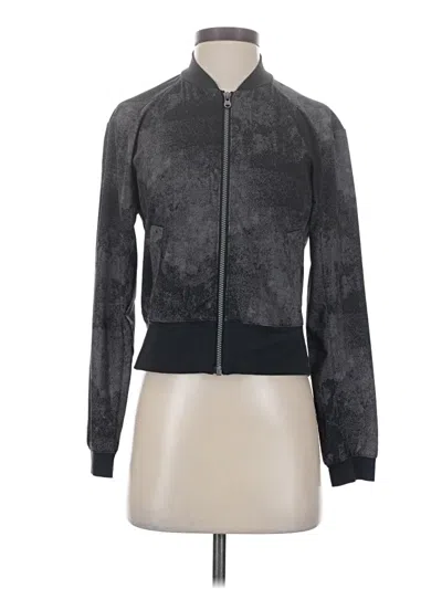 Pre-owned Lucy Track Jacket In Black