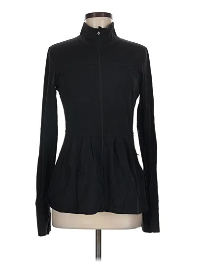 Pre-owned Lucy Track Jacket In Black
