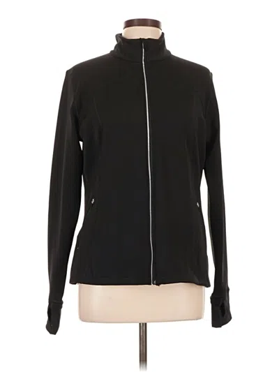 Pre-owned Lucy Track Jacket In Black