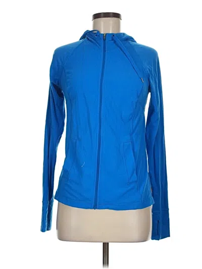 Pre-owned Lucy Track Jacket In Blue