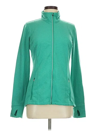 Pre-owned Lucy Track Jacket In Green