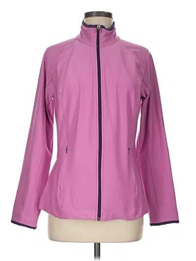 Pre-owned Lucy Track Jacket In Purple