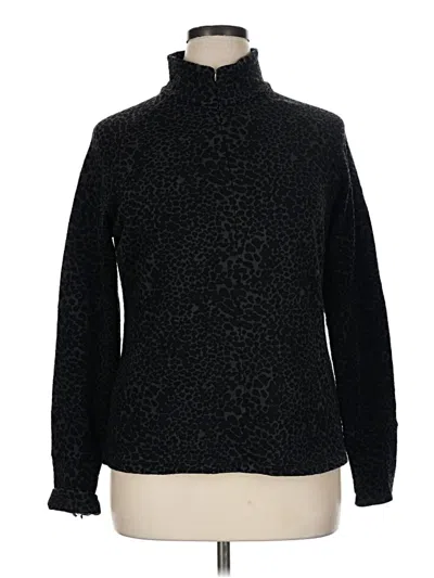 Pre-owned Lucy Turtleneck Sweater In Black