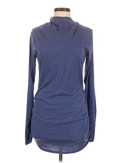 Pre-owned Lucy Turtleneck Sweater In Blue