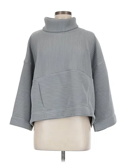 Pre-owned Lucy Turtleneck Sweater In Gray