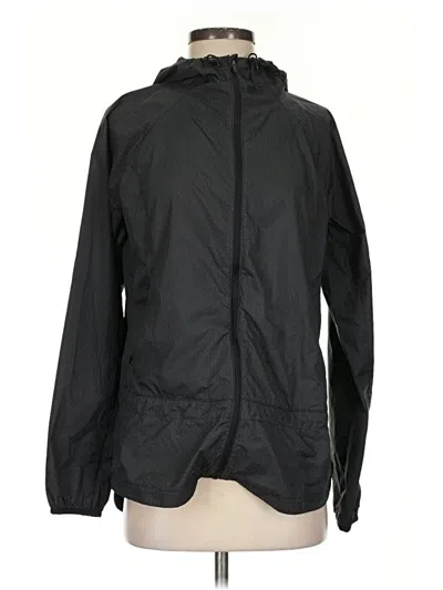 Pre-owned Lucy Windbreaker Jacket In Black