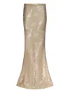Ludovic De Saint Sernin Ariel Maxi Skirt In Nude