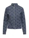 Ludovic De Saint Sernin Monogram-print Denim Jacket