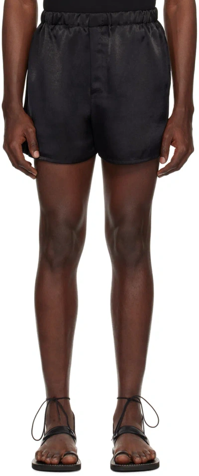 Ludovic De Saint Sernin Black Boxer Shorts