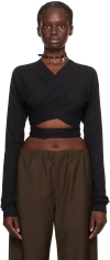 Ludovic De Saint Sernin Black Cache Cœur Shirt In Black