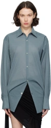 Ludovic De Saint Sernin Blue Go To Shirt In Pool Blue