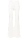 Ludovic De Saint Sernin Bum Tailored Flared Trousers In Neutrals