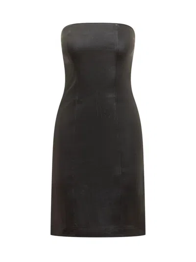 Ludovic De Saint Sernin Bustier Dress In Black