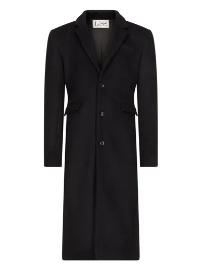 Ludovic De Saint Sernin Buttoned Coat In Black
