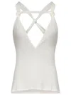 Ludovic De Saint Sernin Carrie Top In White