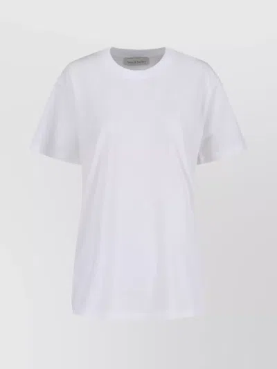LUDOVIC DE SAINT SERNIN CREW NECK PLAIN DESIGN SHORT SLEEVES