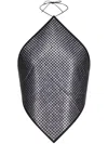 Ludovic De Saint Sernin Denim Top In Black