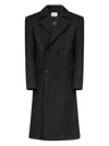 Ludovic De Saint Sernin Double-breasted Coat In Black