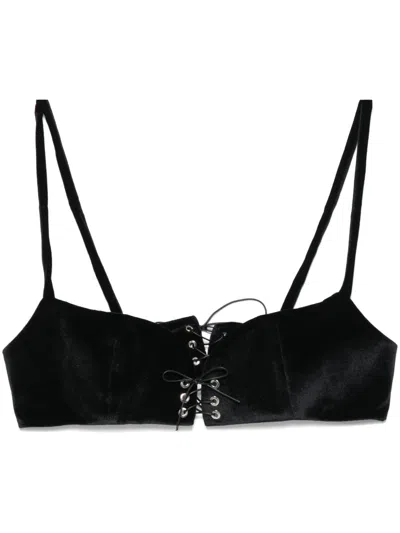 Ludovic De Saint Sernin Easy Cleavage Bra In Black