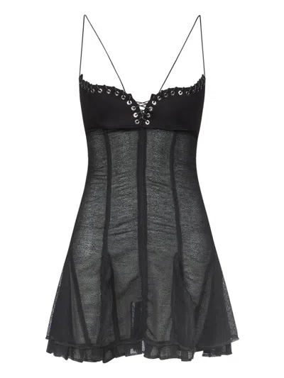 LUDOVIC DE SAINT SERNIN EVA MINI DRESS
