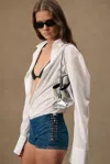 Ludovic De Saint Sernin For Fwrd Button Up Shirt In White