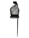 Ludovic De Saint Sernin Halter Top In 黑色