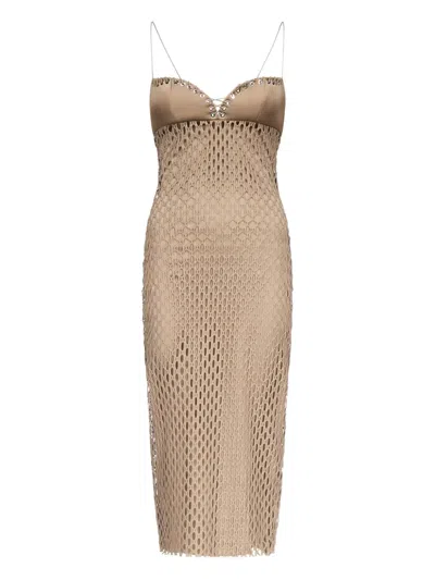 Ludovic De Saint Sernin Isabella Dress In Animal Print
