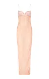 Ludovic De Saint Sernin Isabella Sequined Gown In Pink