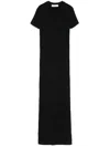 Ludovic De Saint Sernin Klassisches Jersey-kleid In Schwarz