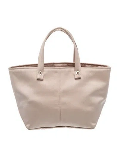 Pre-owned Ludovic De Saint Sernin Leather Top Handle Bag In Neutrals