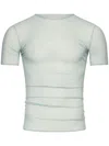 Ludovic De Saint Sernin Logo-embellished T-shirt In Blue
