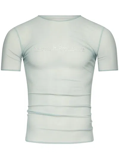Ludovic De Saint Sernin Logo-embellished T-shirt In Blue