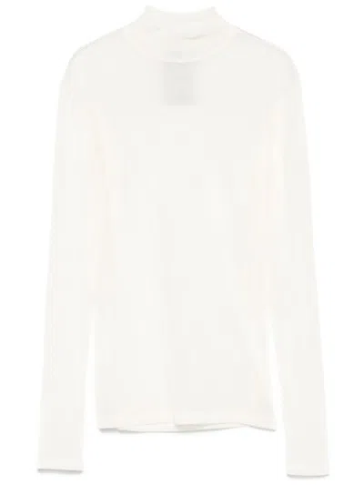 Ludovic De Saint Sernin Mock-neck Top In Neutrals