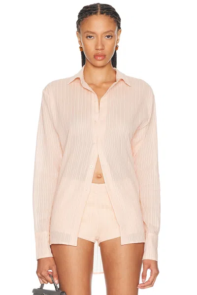 Ludovic De Saint Sernin New Slim Top In Pink
