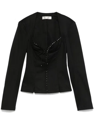 Ludovic De Saint Sernin Rebecca Jacket In Black