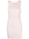 LUDOVIC DE SAINT SERNIN RIB-KNIT DRESS