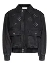 Ludovic De Saint Sernin Robert Bomber Jacket In Black