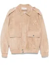 Ludovic De Saint Sernin Robert Bomber Jacket In Neutrals