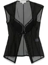 Ludovic De Saint Sernin Robin Top In 黑色