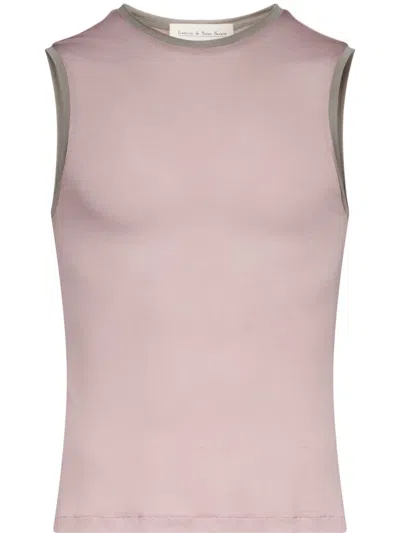 Ludovic De Saint Sernin Sleeveless Top In Pink