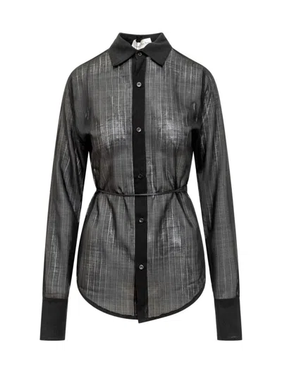 Ludovic De Saint Sernin Slim Lacing Shirt