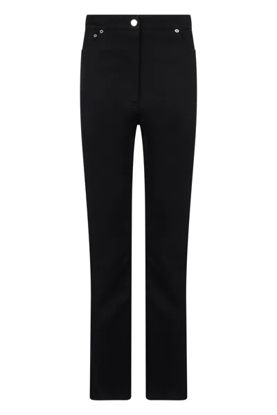 Ludovic De Saint Sernin Straight-cut Cotton Jeans - Women's Essential In Black