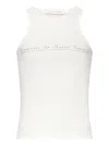 Ludovic De Saint Sernin Stud-embellished Top In 白色