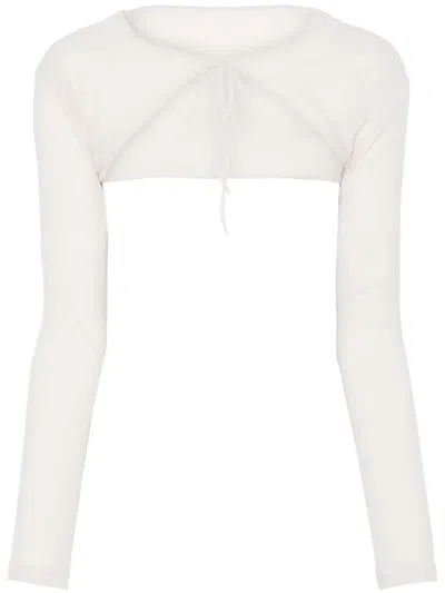 Ludovic De Saint Sernin The Bolero Cropped Jacket In 中性色