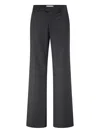 Ludovic De Saint Sernin Tomas Pinstripe Trousers In Black