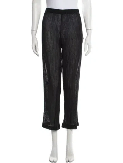Pre-owned Ludovic De Saint Sernin Wide Leg Pants In Black
