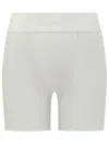Ludovic De Saint Sernin White Cotton Solid Shorts In White
