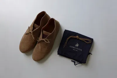 Pre-owned Ludwig Reiter Adriatic Shoes - Caramel Suede