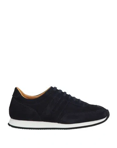 Ludwig Reiter Man Sneakers Midnight Blue Size 6 Leather